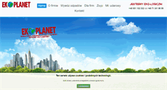 Desktop Screenshot of ekoplanet.com.pl